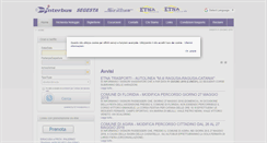Desktop Screenshot of etnatrasporti.it